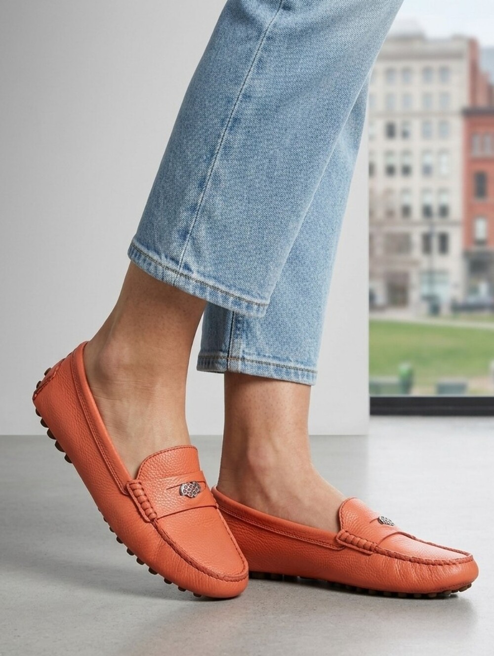 COACH Loafers Nicola Size 8 run big